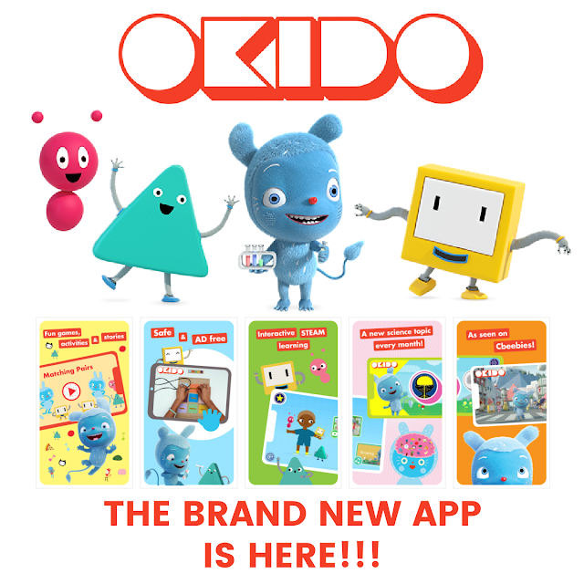 OKIDO now have an App! AD
