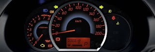 COMBINATION METER CLUSTER WITH MID MITSUBISHI MIRAGE 2014