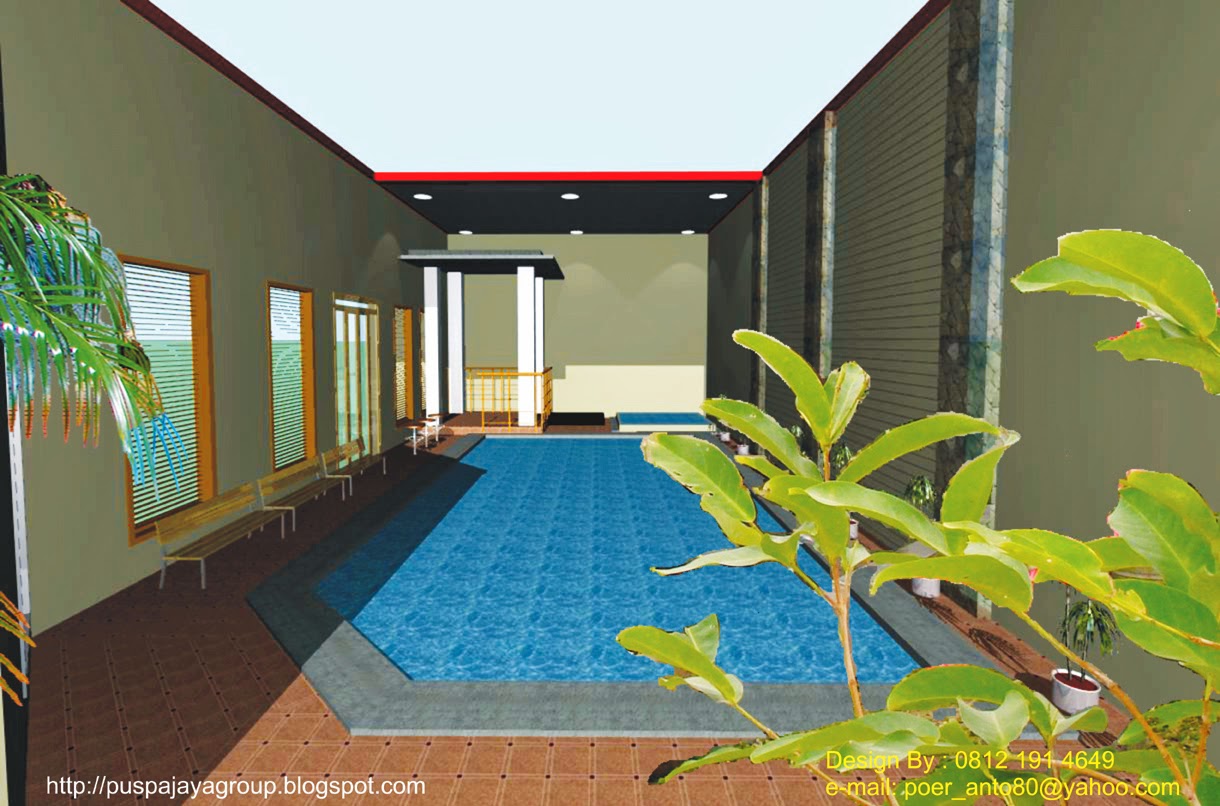 60 Desain Rumah Minimalis Ada Kolam Renang Desain Rumah 