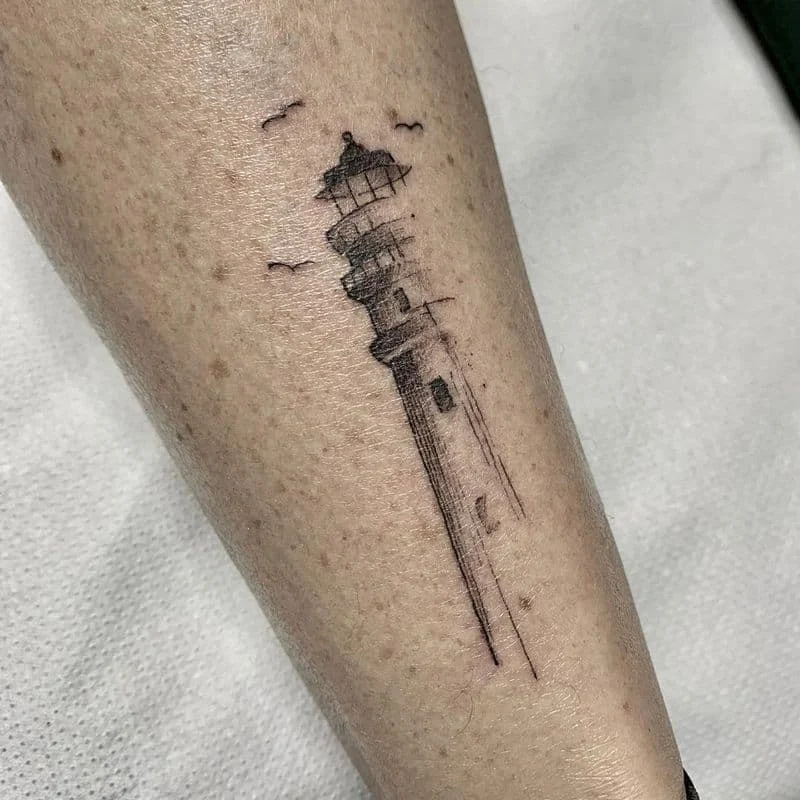 Tatuajes de faros mejores Ideas y su Significado