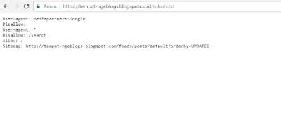 txt di blogspot berdasarkan kebanyakan orang sangat penting bagi blog semoga seo Friendly cara setting robot.txt di blogspot semoga Seo Friendly
