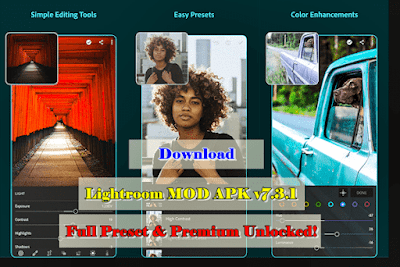 Lightroom MOD APK v7.3.1, Full Preset & Premium Unlocked