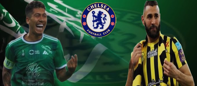 WAR CUSUB: Chelsea ayaa Lasoo wareegaysa Benzema iyo Firmino.