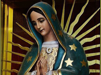 The story of saint Juan Diego and Our lady of Guadalupe, feast day of our lady of Guadalupe December 12