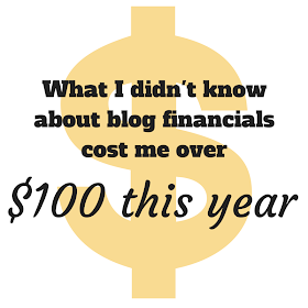 What I didn't know about Blog Financials Cost Me $100