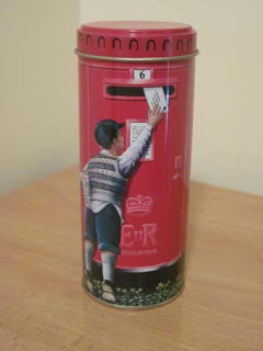 Souvenir Post Box Filled With Candy.