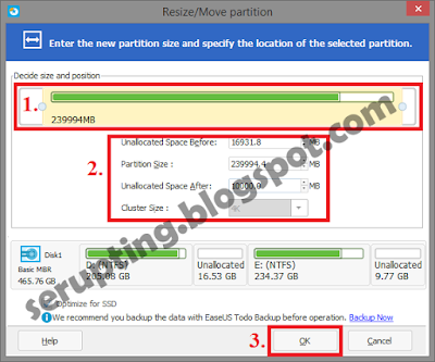 membagi drive c dan d, merubah drive c d, mengatur drive windows, merubah partisi windows