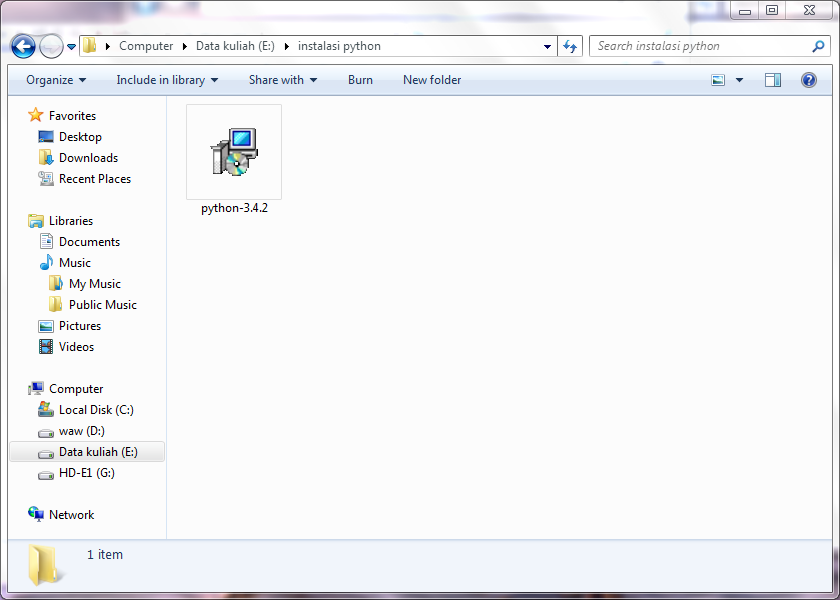 File instalator python