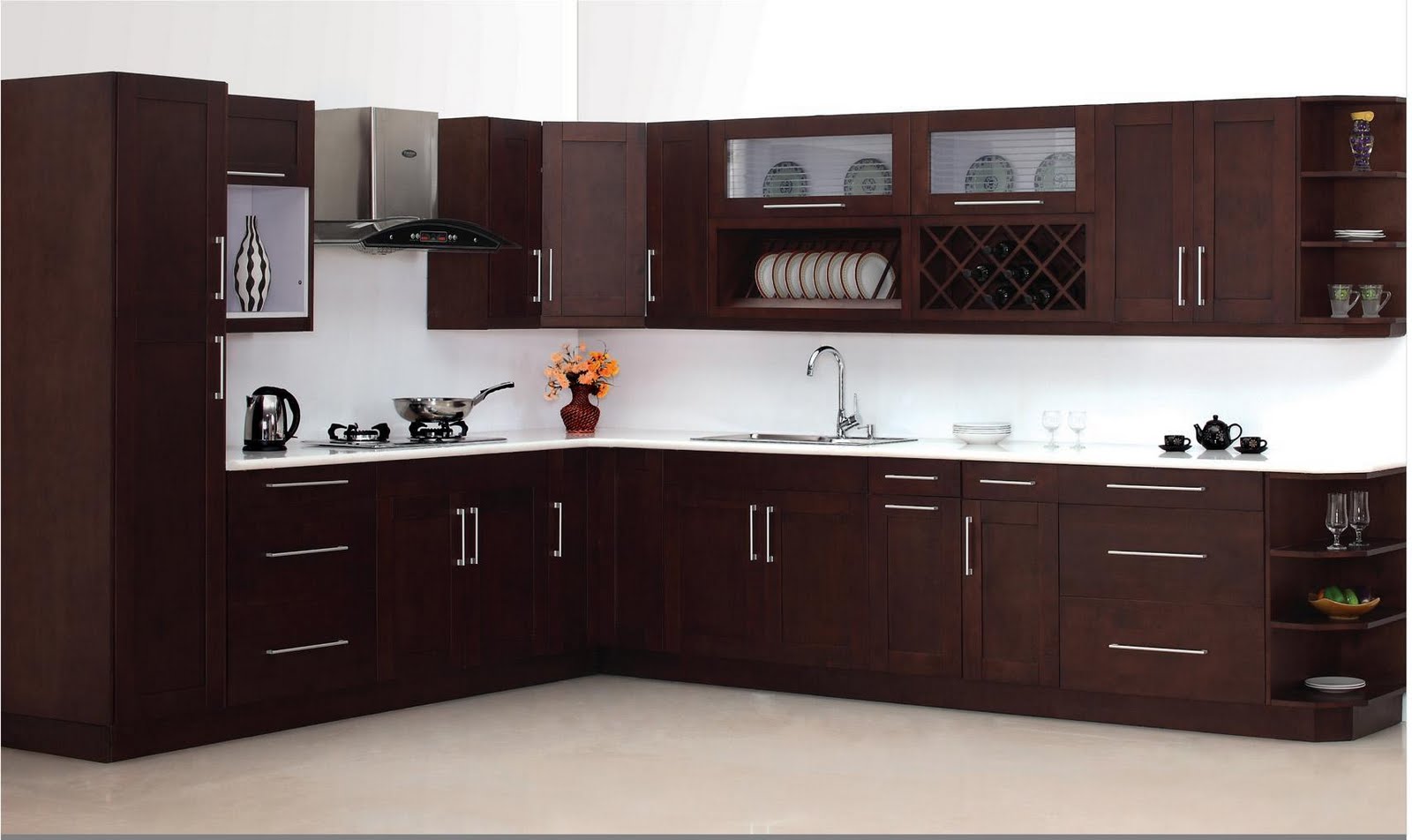 Espresso Kitchen Cabinets