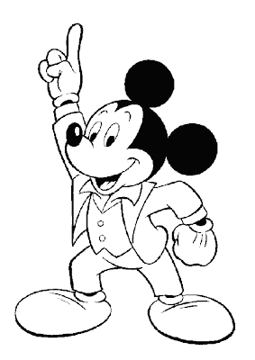 Mickey Mouse disney coloring pictures