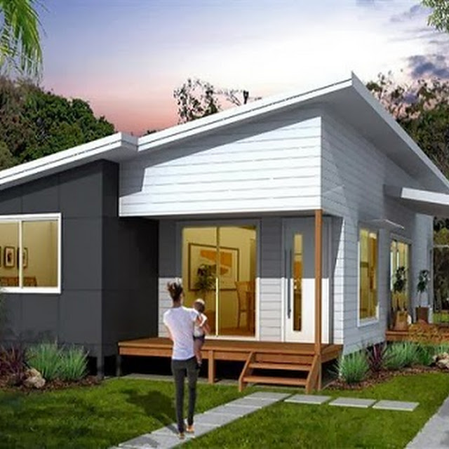 Contoh Desain model rumah minimalis type 45 Minimalis 