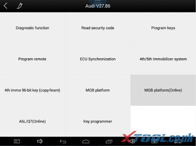 Xtool V-A-G Point Code Operation Guide 4