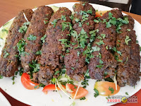 Laziz Filipino Mediterranean Cuisine, Antipolo, beef and lamb kebabs