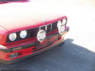  so that's the look of BMW E30 coupe with rally light