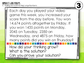 Runde's Room:  Numberless Word Problems