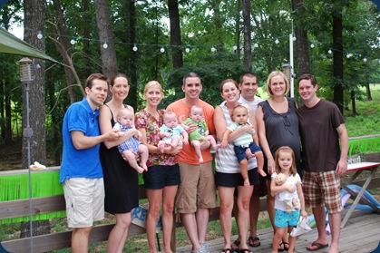 The crew at Jakes party