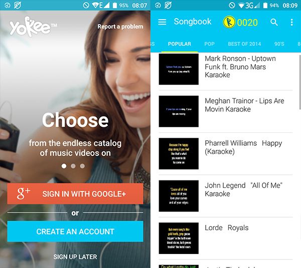 Download Yokee Karaoke Sing &amp; Record v2.1.021 Apk Mod VIP ...