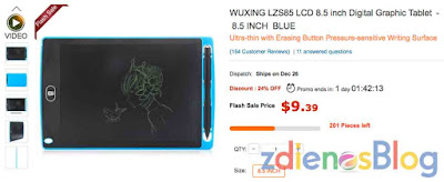 Wuxing LZS85 LCD Writing Tablet