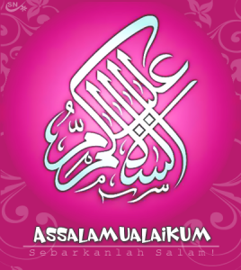 Kumpulan Gambar Kaligrafi Assalamualaikum - FiqihMuslim.com