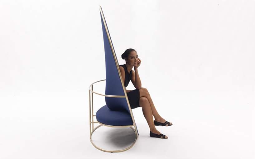 Emanuele Magini diseñó 'Anish' para la marca de muebles Campeggi