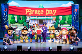 Paw Patrol Live on stage 