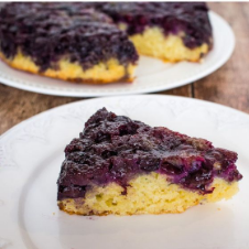 Blueberry Upside Down Cake