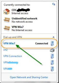 TUTORIAL VPN  PADA WINDOWS 7 