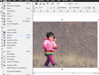  Cara  Membuat Gambar Transparan  dengan CorelDRAW Belajar 