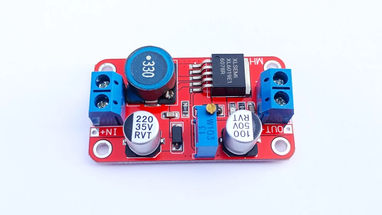 XL6019 adjustable dc to dc Step up converter circuit board