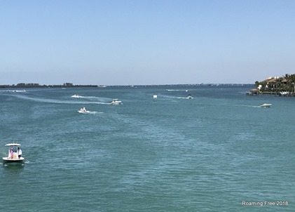 Crossing the bridge to Anna Maria Island