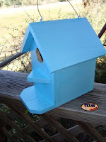 Blue Birdhouse