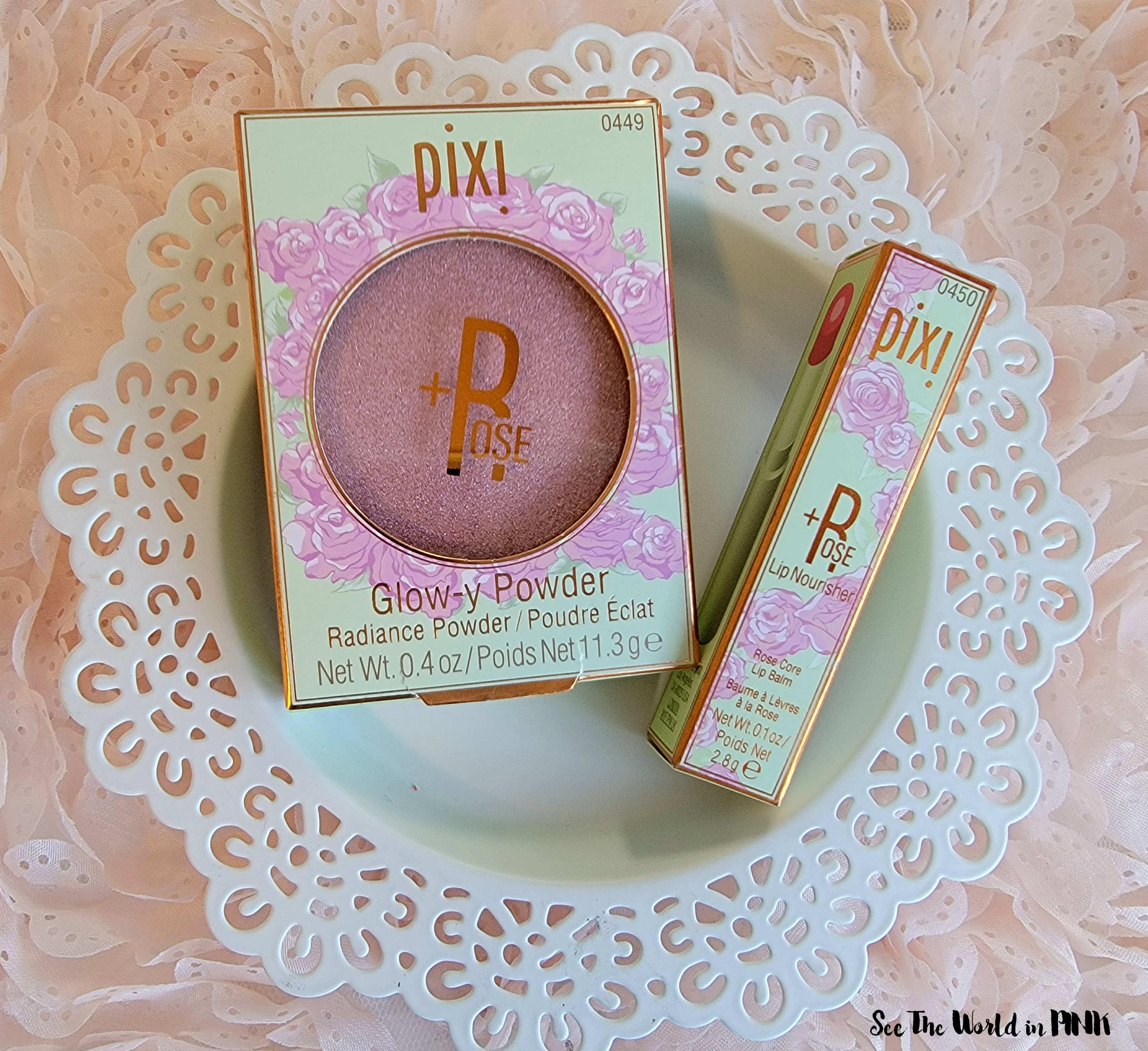 Pixi Beauty ROSE Glow-y Powder & Lip Nourisher