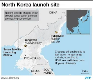 North Korea's nuclear and missile tests sites