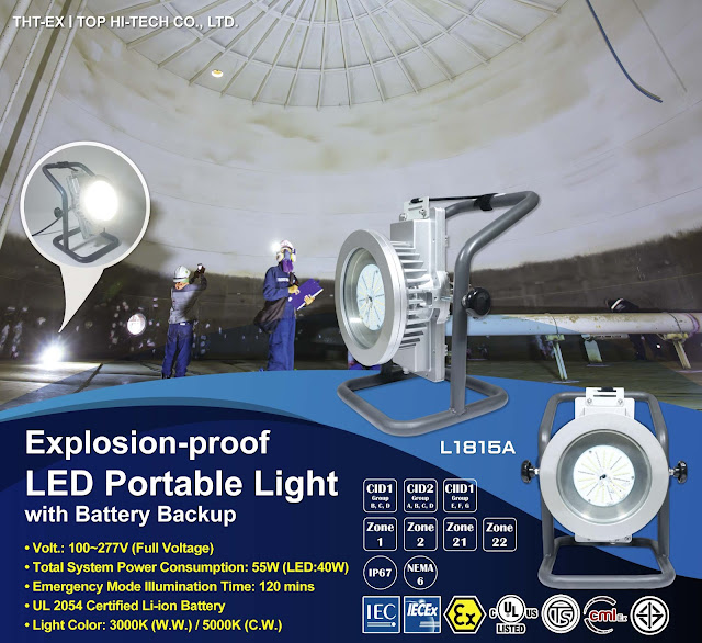 Portable Explosion Proof Lighting_L1815A_THT-EX