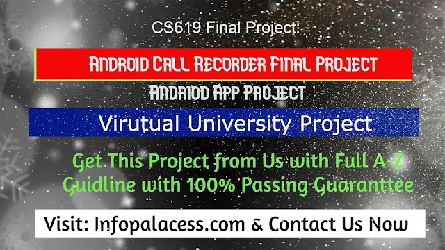 Android Call Recorder Application Final Year Project