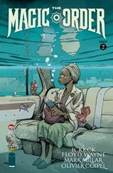 Actualización 13/08/2018: Floyd Wayne, ICKKCK y Nick Valentine, para la pagina de Facebook 9 Reinos , Outsiders, Prix-Comis y How To Arsenio Lupin nos traen el numero 2 de este mágico cómic. Una fuerza oscura está apuntando a la Orden Mágica, matando a sus miembros uno por uno. El tiempo se está acabando, y el número de muertos está aumentando. ¿Volverá Gabriel al redil para salvar a su familia y al mundo de las fuerzas del mal?