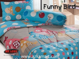 Sprei My Love Funny Bird