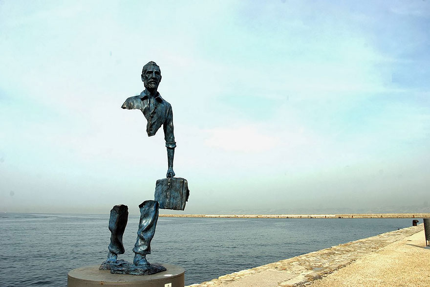 42 Of The Most Beautiful Sculptures In The World - Les Voyageurs, Marseilles, France