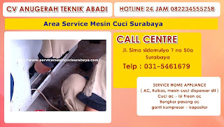 Area Service Mesin Cuci Surabaya