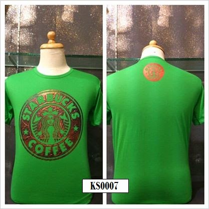 Kaos Star Bucks Green KS0007