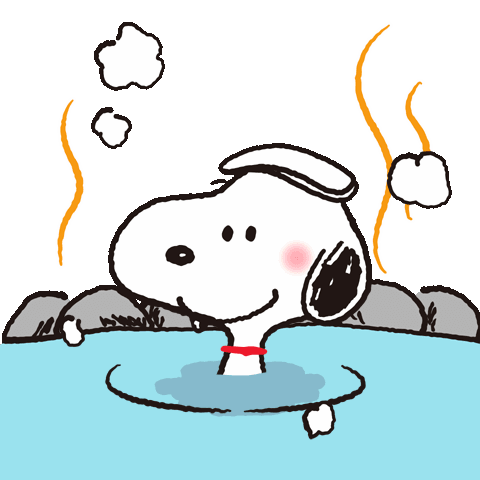 Line 公式スタンプ スヌーピー 冬のポップアップ Example With Gif Animation