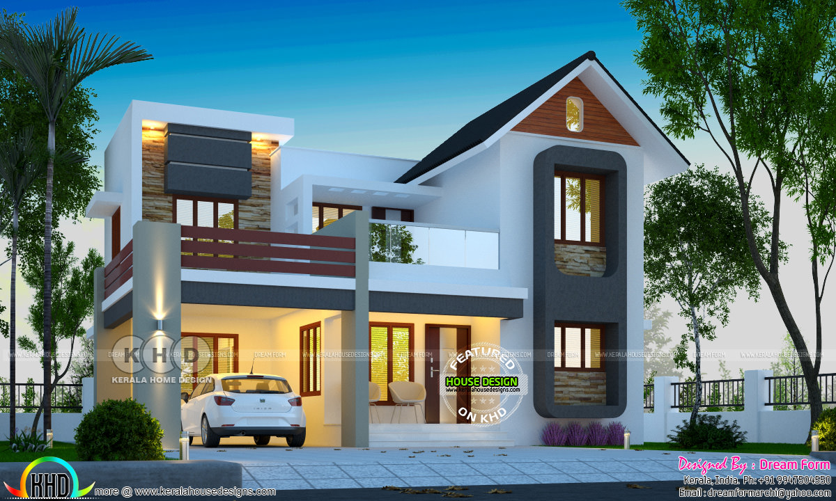 2017  Kerala home design and floor plans