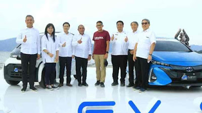 Launching Toyota EV Smart Mobility Lake Toba, Bupati Samosir Siap Mendukung Para Investasi Guna Membantu Pengembangan Wisata dan Peningkatan Ekonomi Masyarakat