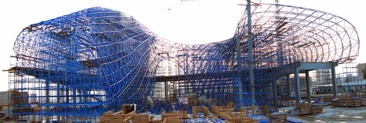 Giải pháp kết cấu giàn không gian sử dụng trong công trình Trung tâm văn hóa Heydar Aliyev
