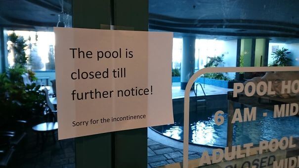 30 Hilarious Hotel Failures That Will Make Your Day - The Kids Were Disappointed, But The Wife And I Laughed All The Way Back To Our Hotel Room