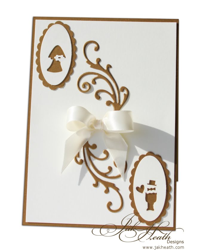 Wedding Card Clean and Simple