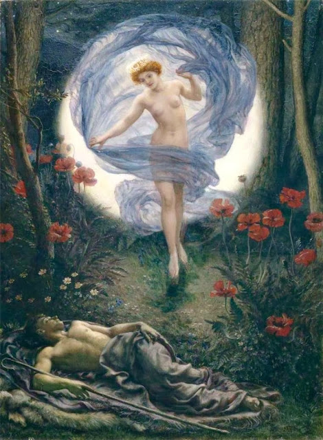 Diana,Endymion,Edward Poynter