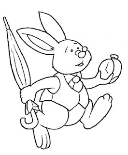 Desenhos Para Pintar coelhinho