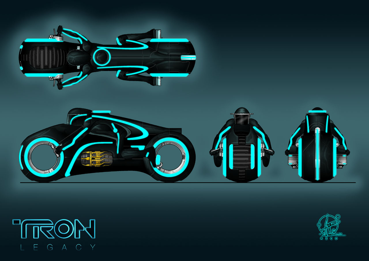 mrdesign: :: CATIA : Proposal For Final Project ( LightBike-TRON)