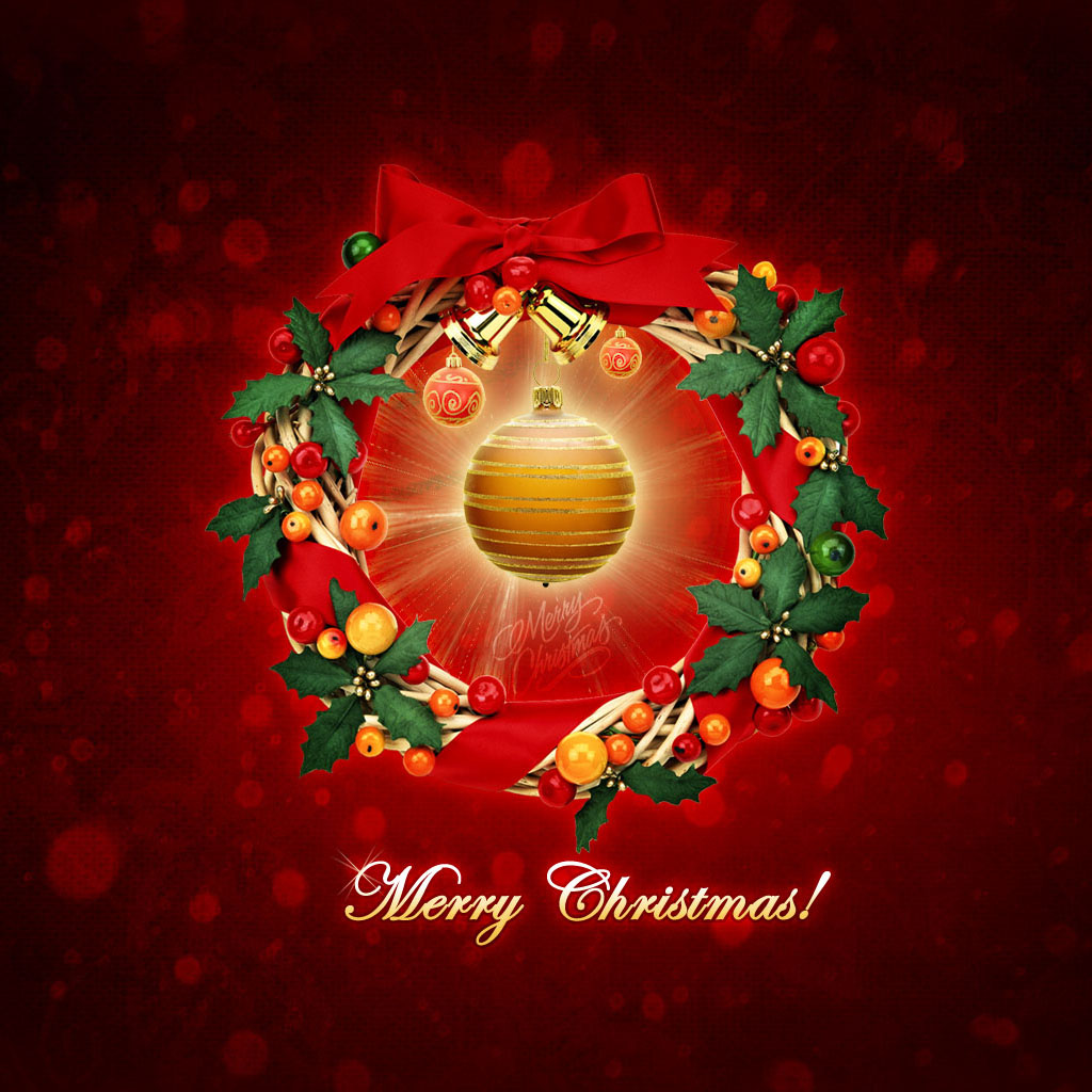 Christmas Themed iPad mini Wallpapers Part 1 - Gadgets 